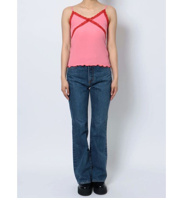 jouetie「ランジェリーテレコキャミソール」|Tシャツ・カットソー|