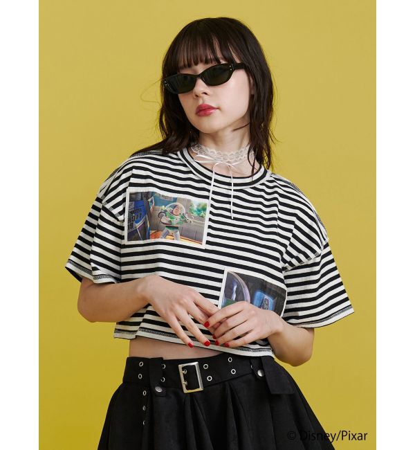 jouetie「【Toy Story】シーンクロップドTシャツ」|Tシャツ・カットソー|アイボリー