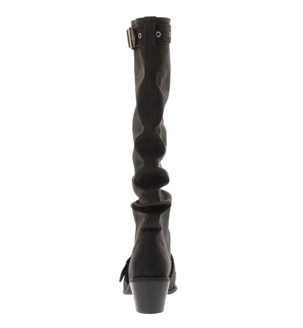 jouetie「ルーズウエスタンベルトブーツ」|ロングブーツ|