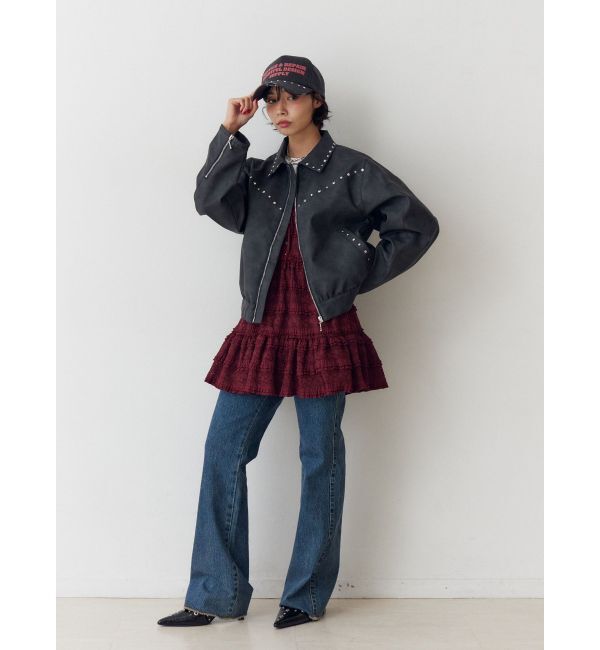 jouetie「ボリュームレースキャミワンピース」|ワンピース|