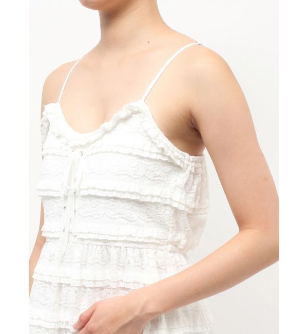 jouetie「ボリュームレースキャミワンピース」|ワンピース|