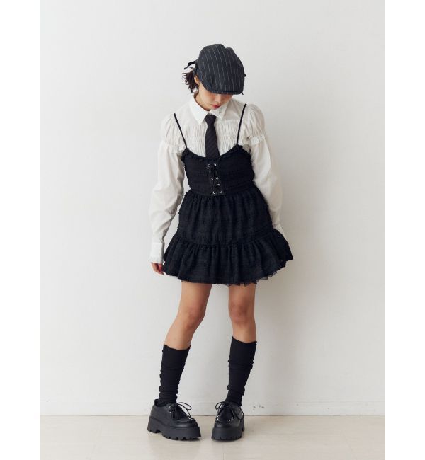 jouetie「ボリュームレースキャミワンピース」|ワンピース|