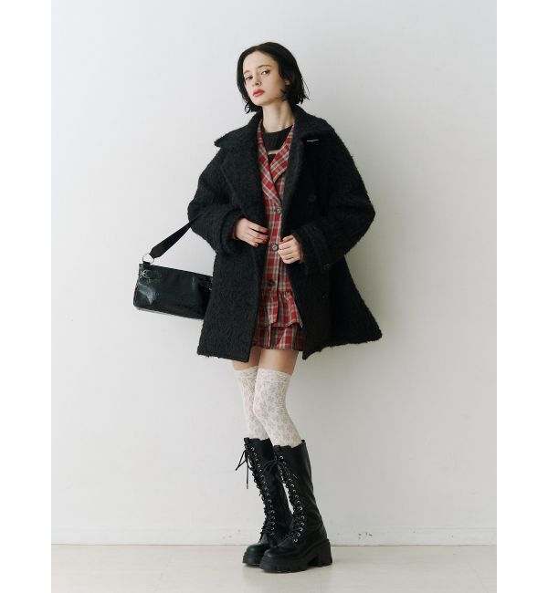 jouetie「ヘムフリルトレンチミニワンピース」|ワンピース|