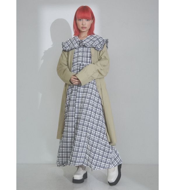 merry jenny「ギャザーウインドウトレンチコート」|トレンチコート|