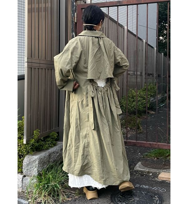 merry jenny「ギャザーウインドウトレンチコート」|トレンチコート|