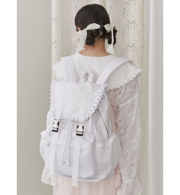 merry jenny「フリルバックパック」|リュック|