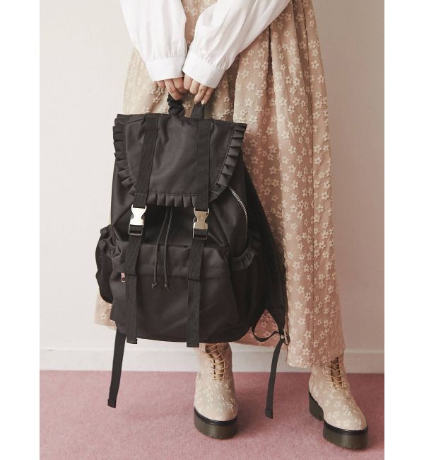 merry jenny「フリルバックパック」|リュック|