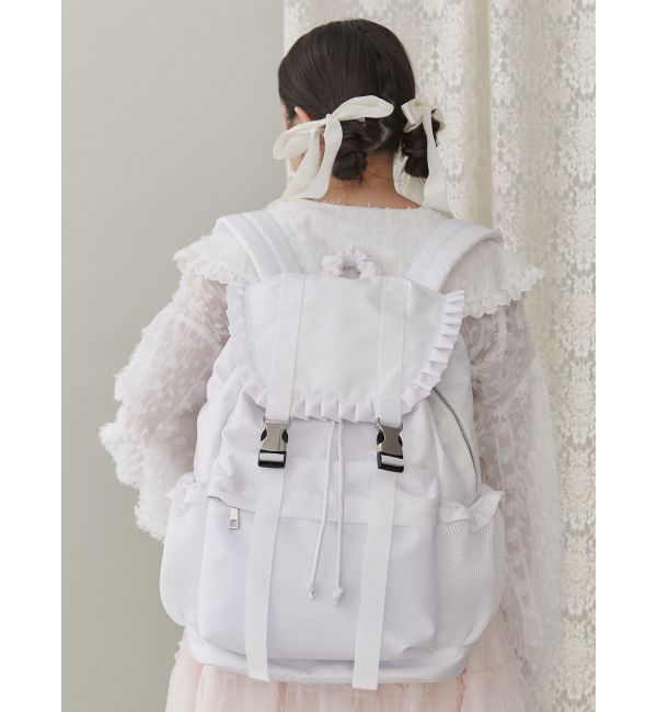 merry jenny「フリルバックパック」|リュック|