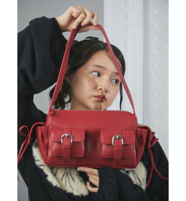 merry jenny「リボンポケットショルダーbag」|ショルダー・メッセンジャー|