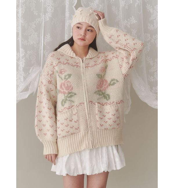 merry jenny「ribbonビーニー」|ニット帽|