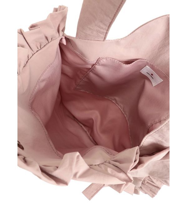 merry jenny「おはなフリルトートバッグ」|トートバッグ|