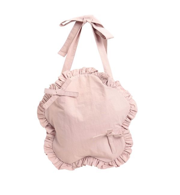 merry jenny「おはなフリルトートバッグ」|トートバッグ|