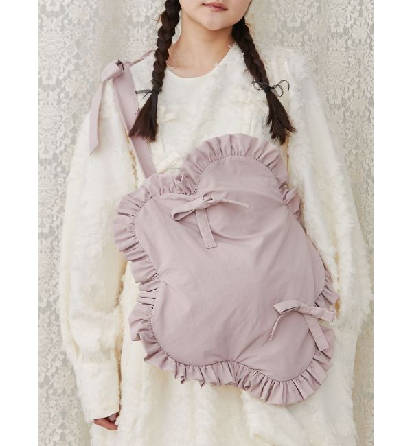 merry jenny「おはなフリルトートバッグ」|トートバッグ|