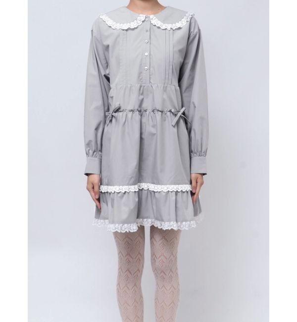 merry jenny「ピンタックフレアミニワンピース」|ワンピース|