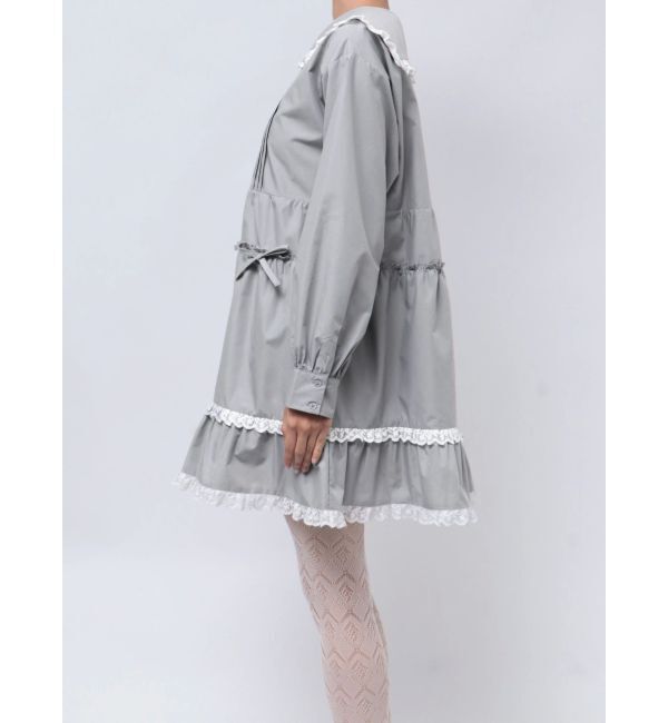 merry jenny「ピンタックフレアミニワンピース」|ワンピース|