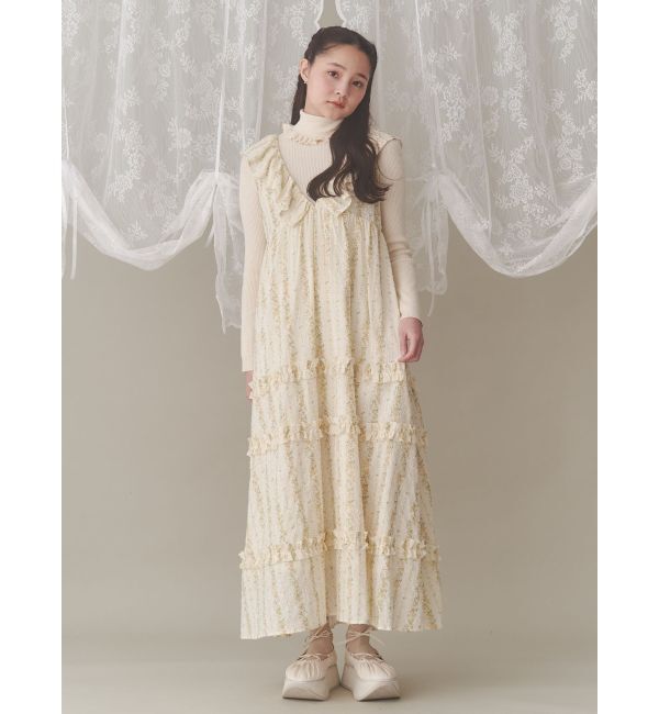 merry jenny「レースアップギャザー厚底シューズ」|その他|