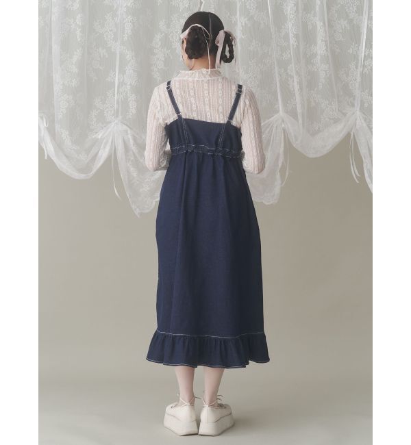 merry jenny「レースアップギャザー厚底シューズ」|その他|