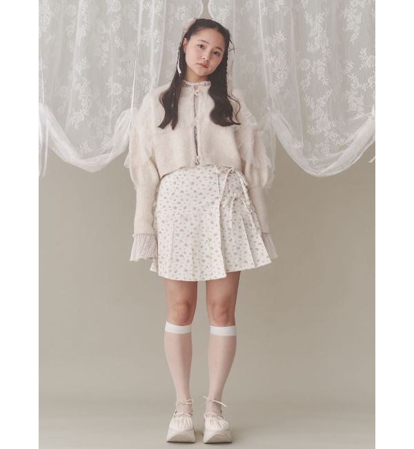 merry jenny「レースアップギャザー厚底シューズ」|その他|