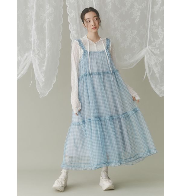 merry jenny「レースアップギャザー厚底シューズ」|その他|