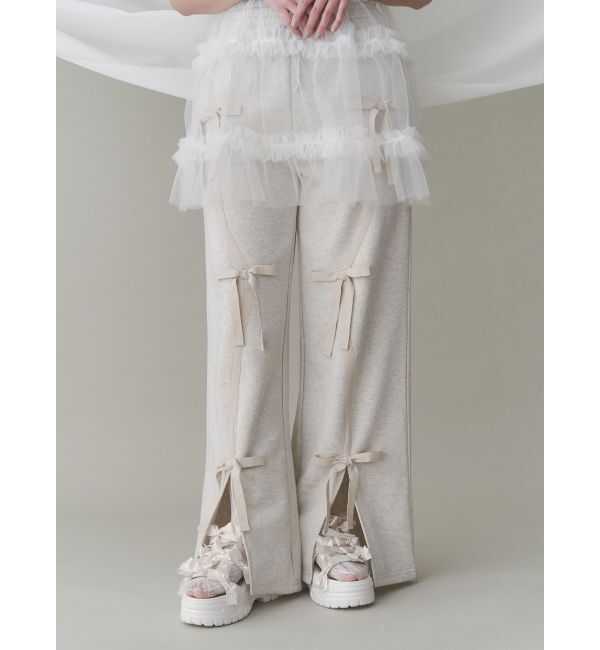 merry jenny「Ribbon Ribbonスウェットパンツ」|その他|