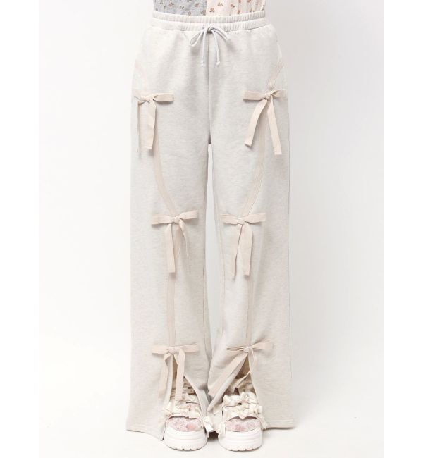 merry jenny「Ribbon Ribbonスウェットパンツ」|その他|