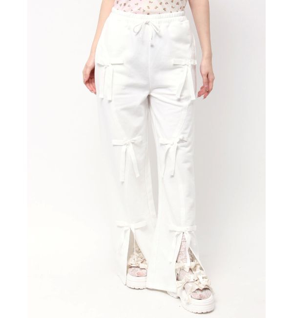 merry jenny「Ribbon Ribbonスウェットパンツ」|その他|