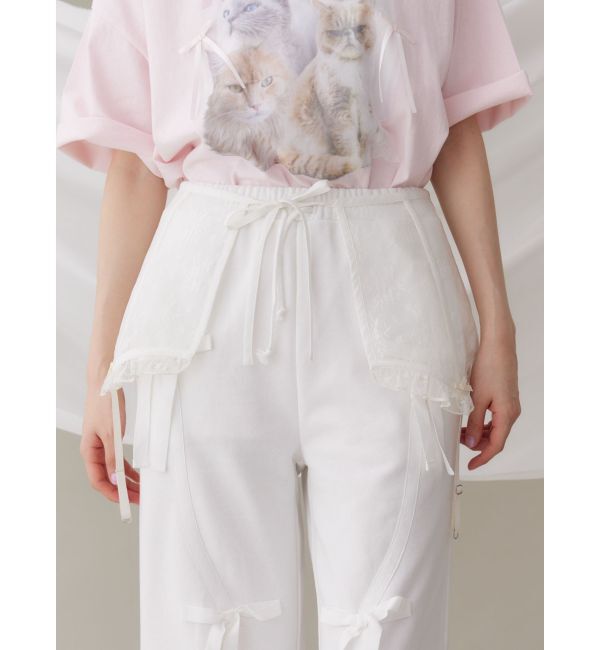 merry jenny「Ribbon Ribbonスウェットパンツ」|その他|