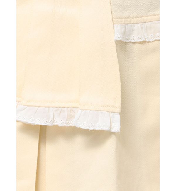 merry jenny「フリルレイヤードプリーツスカート」|スカート|