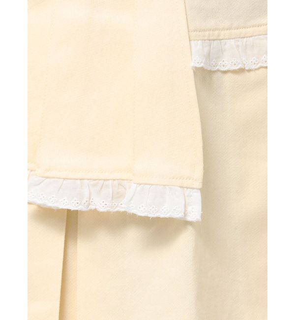 merry jenny「フリルレイヤードプリーツスカート」|スカート|