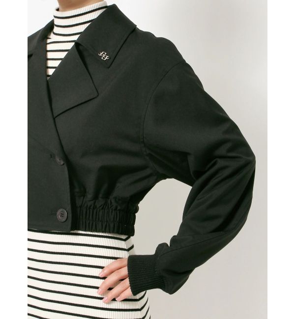 GYDA「GGチェーンショートジャケット」|ブルゾン・スタジャン|