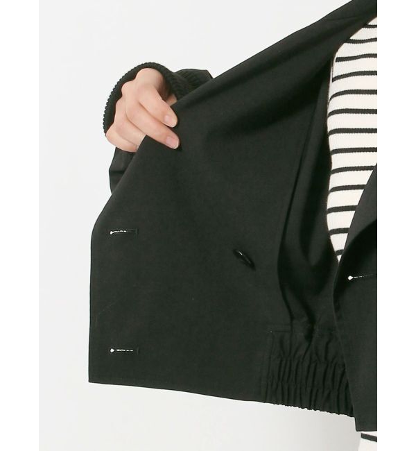 GYDA「GGチェーンショートジャケット」|ブルゾン・スタジャン|