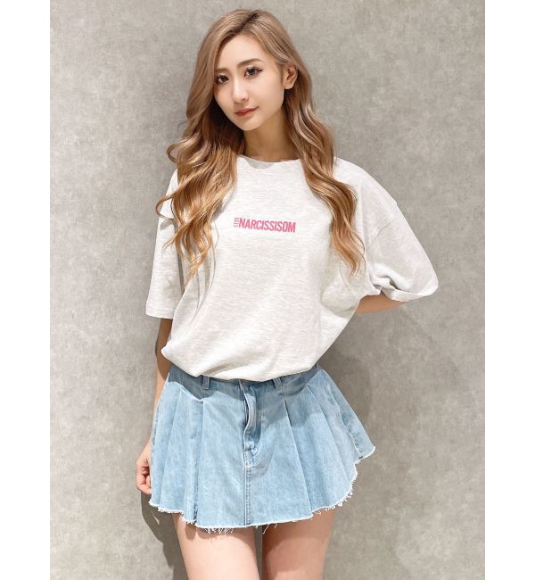 GYDA「タックプリーツ デニムスカートライクショートパンツ」|スカート|