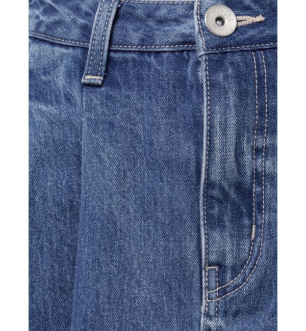 GYDA「タックプリーツ デニムスカートライクショートパンツ」|スカート|