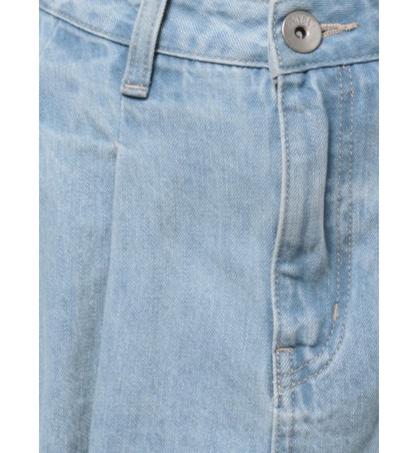 GYDA「タックプリーツ デニムスカートライクショートパンツ」|スカート|