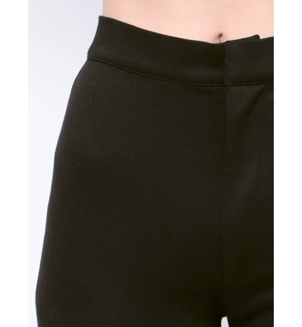 GYDA「ハイウエスト カットジャカード フレアパンツ」|その他|