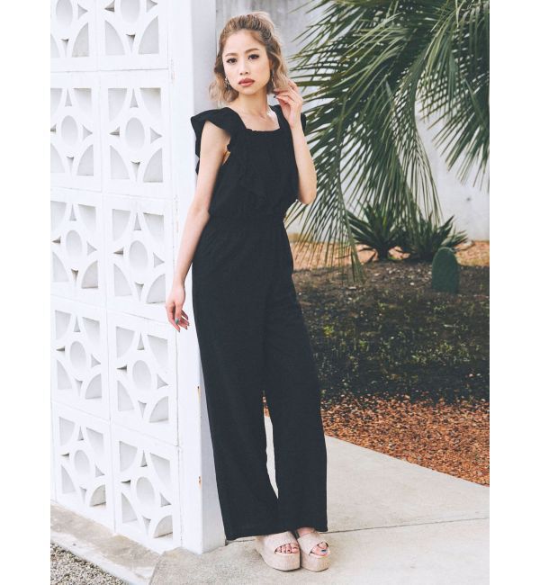 GYDA「フリルデザインオールインワン」|オールインワン|