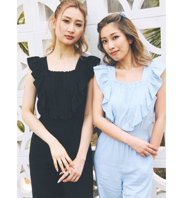 GYDA「フリルデザインオールインワン」|オールインワン|