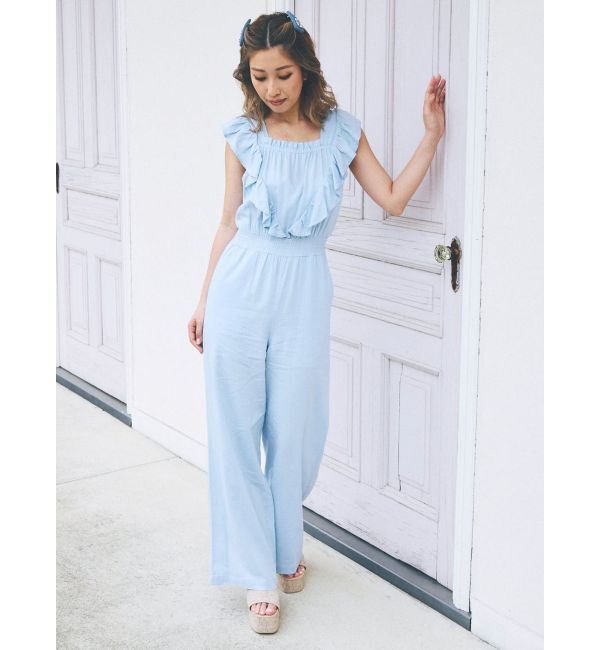 GYDA「フリルデザインオールインワン」|オールインワン|