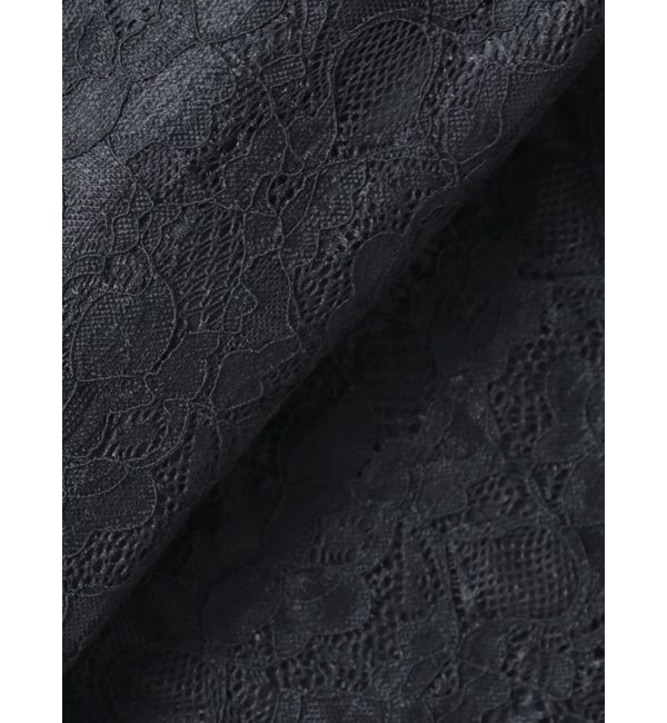 GYDA「ハーフスリーブレースワンピース」|ワンピース|