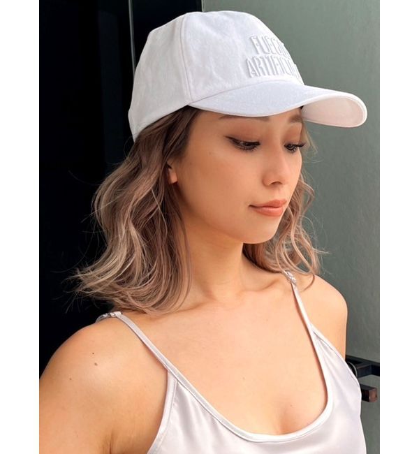 GYDA「FUEGOS ARTIFICIALES ロゴCAP」|キャップ・キャスケット|オフホワイト