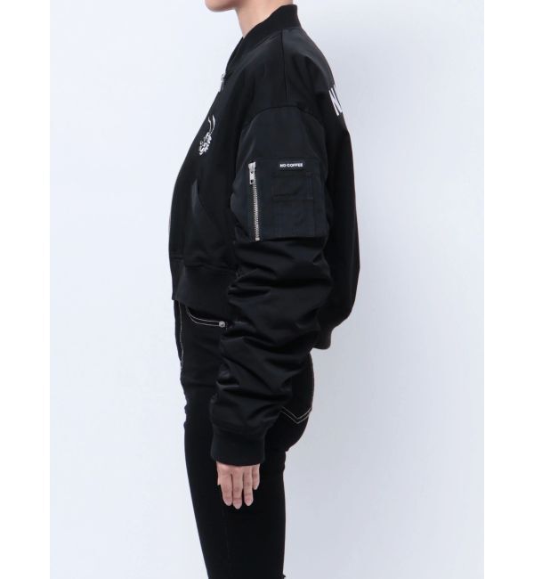 GYDA「NO COFFEE NO GYDAショートMA1」|ブルゾン・スタジャン|