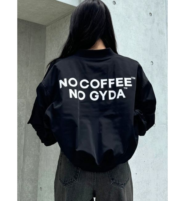 GYDA「NO COFFEE NO GYDAショートMA1」|ブルゾン・スタジャン|