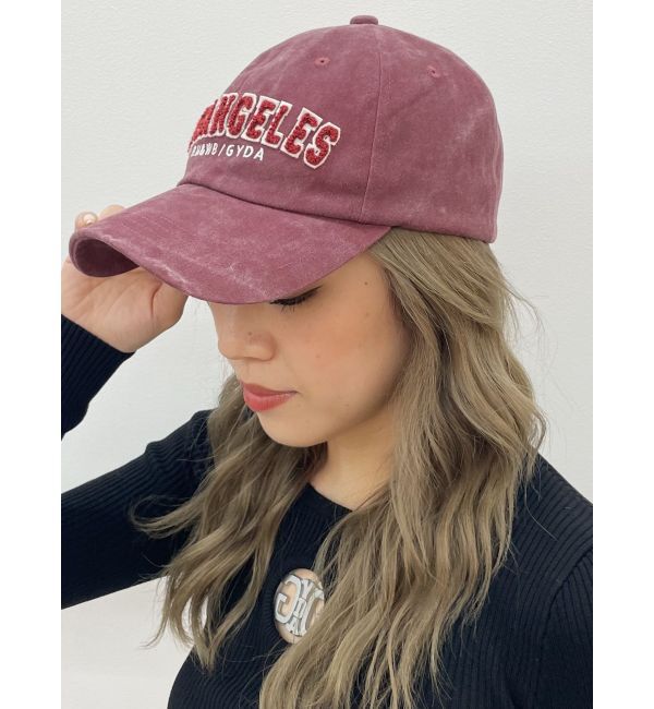 GYDA「LOSANGELESサガラ刺繍CAP」|キャップ・キャスケット|