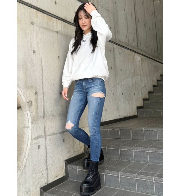 GYDA「HEADPHONE GYDALMATIANスウェットパーカー」|パーカー|