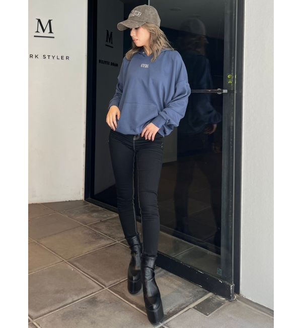 GYDA「HEADPHONE GYDALMATIANスウェットパーカー」|パーカー|