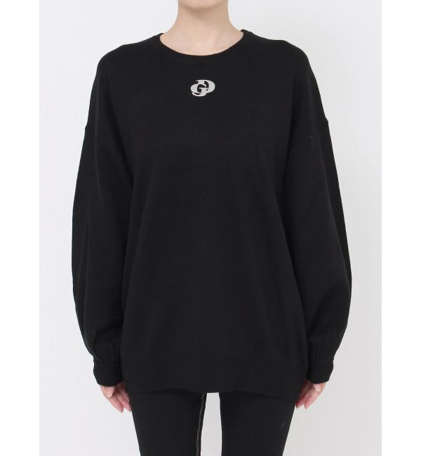 GYDA「GDロゴLOOSEモチーフニットトップス」|ニット・セーター|