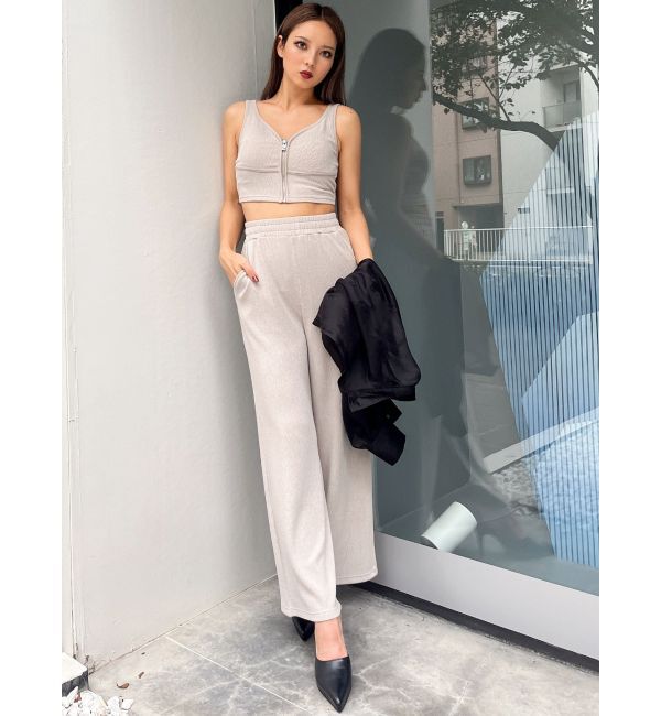 GYDA「リップルプリーツGGスライダービスチェ【SETUP着用可】」|その他|