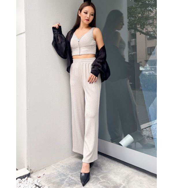 GYDA「リップルプリーツGGスライダービスチェ【SETUP着用可】」|その他|