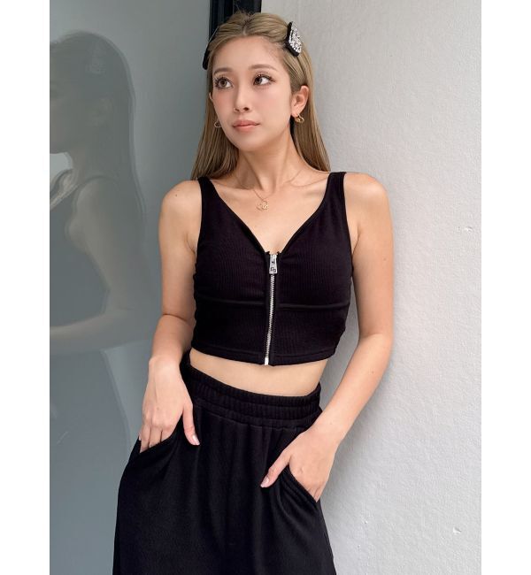 GYDA「リップルプリーツGGスライダービスチェ【SETUP着用可】」|その他|