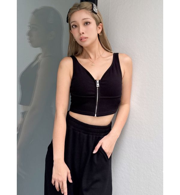 GYDA「リップルプリーツGGスライダービスチェ【SETUP着用可】」|その他|